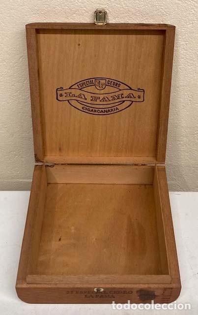 Cajas de cerillas: Caja de puros LA FAMA - Foto 4