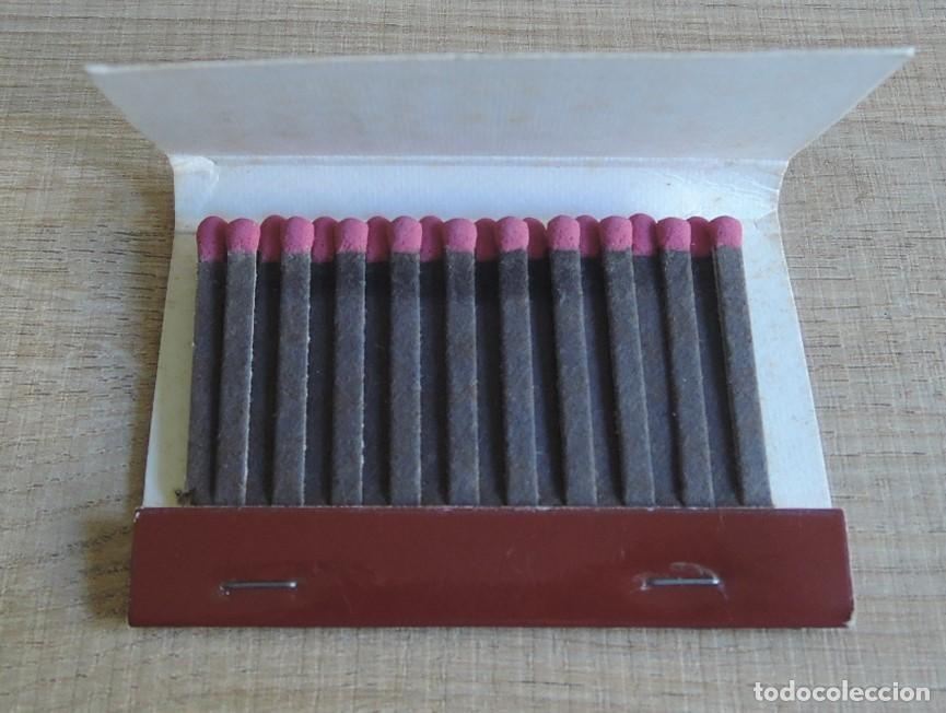 Cajas de cerillas: Sobre de cerillas 802 Esc. FFAA - Foto 2