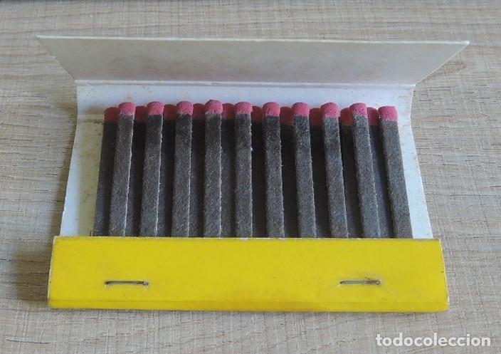 Cajas de cerillas: Sobre de cerillas 802 Esc. FFAA - Foto 2