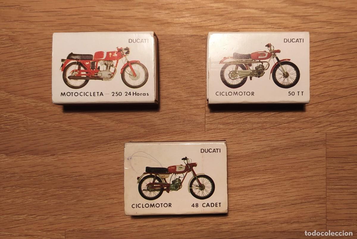 Cajas de cerillas: 3 CAJAS DE CERILLAS DUCATI - Foto 1