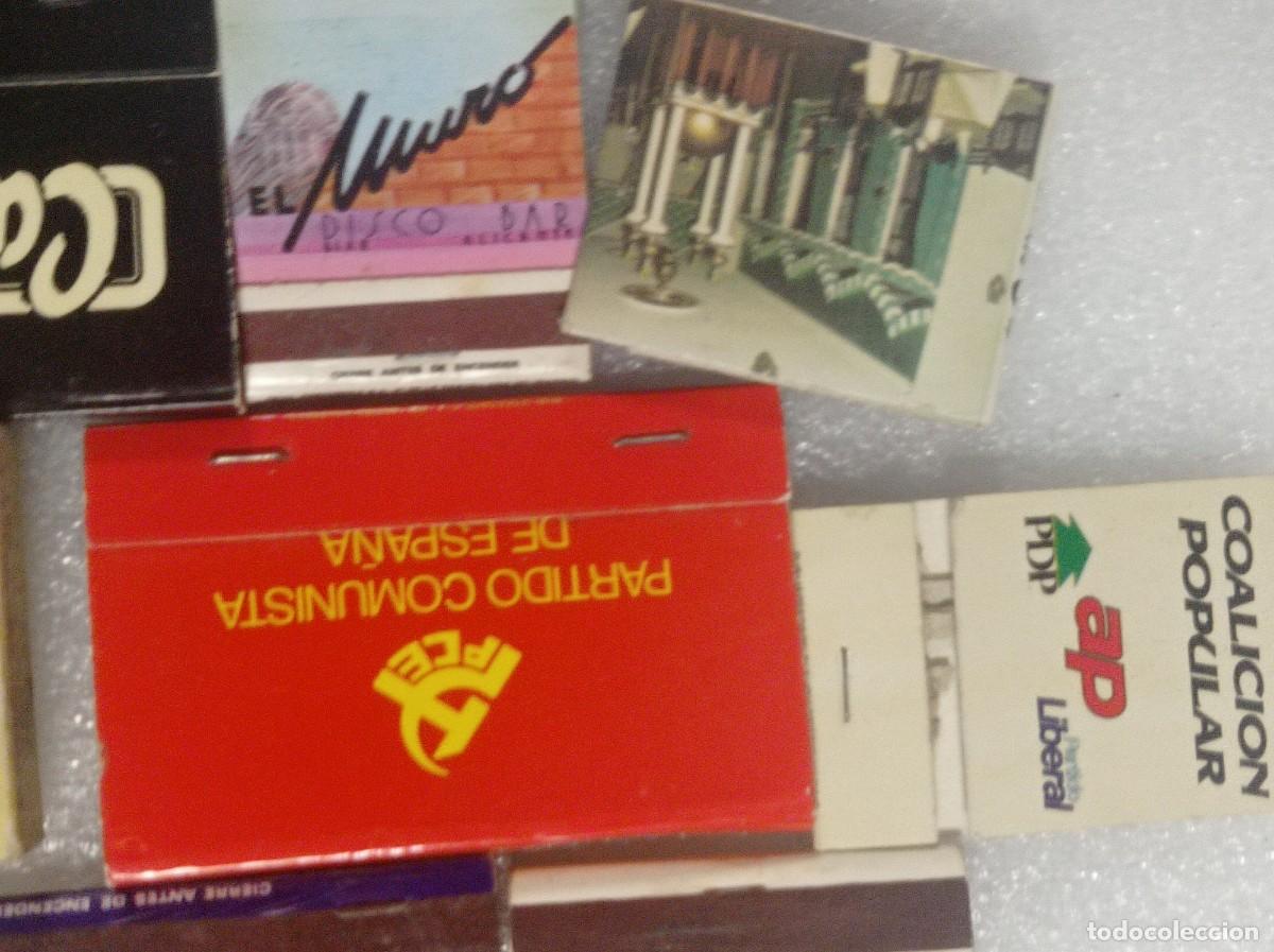 Cajas de cerillas: Antiguo lote de cajas de cerillas - Foto 2