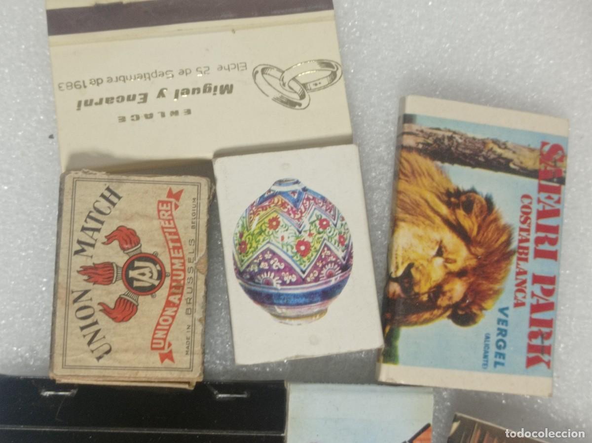 Cajas de cerillas: Antiguo lote de cajas de cerillas - Foto 3