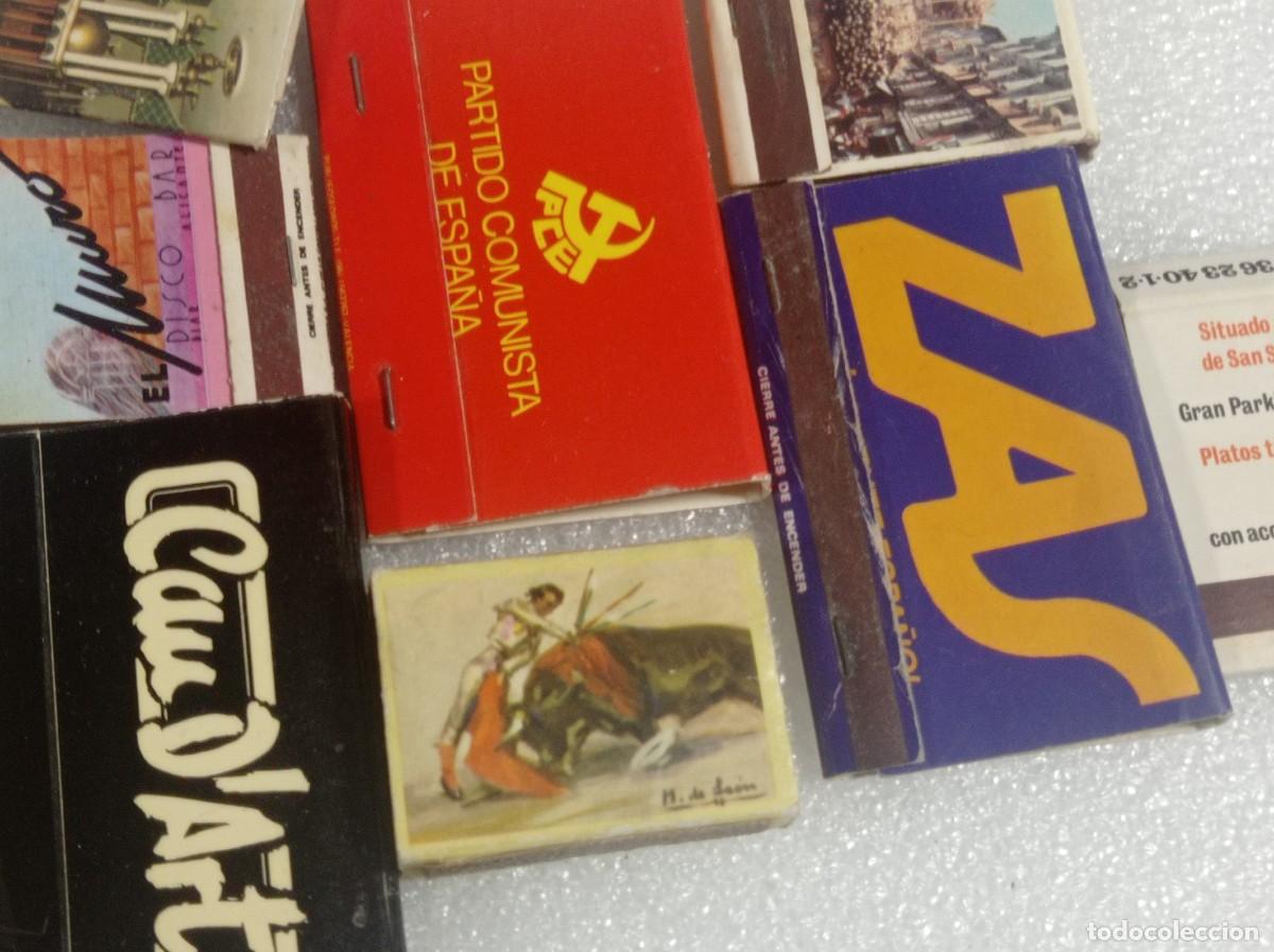 Cajas de cerillas: Antiguo lote de cajas de cerillas - Foto 4