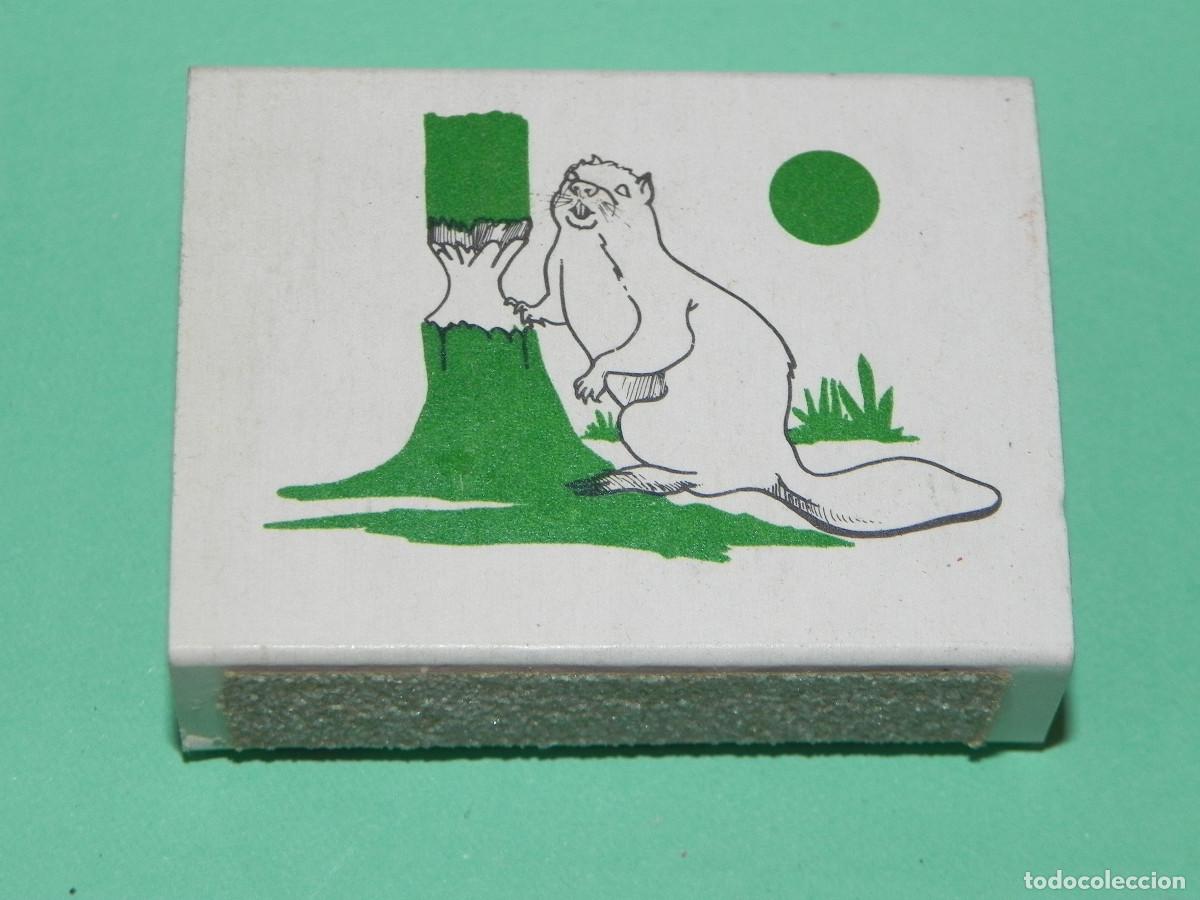 Cajas de cerillas: Caja de Cerillas El Castor. - Foto 1