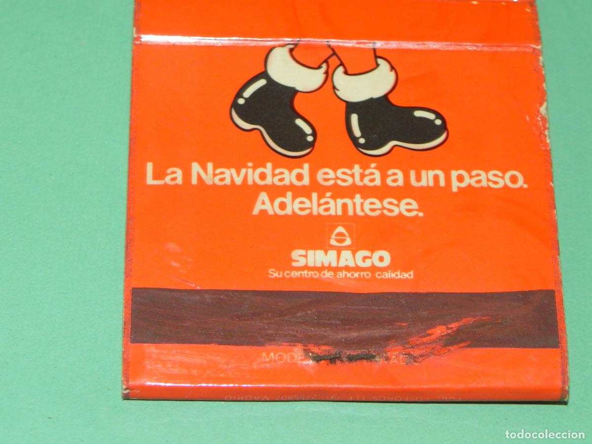 Cajas de cerillas: Caja de Cerillas Simago, POMPADOUR. - Foto 3