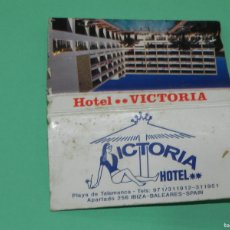 Cajas de Cerillas: CAJA DE CERILLAS HOTEL VICTORIA, IBIZA - BALEARES.