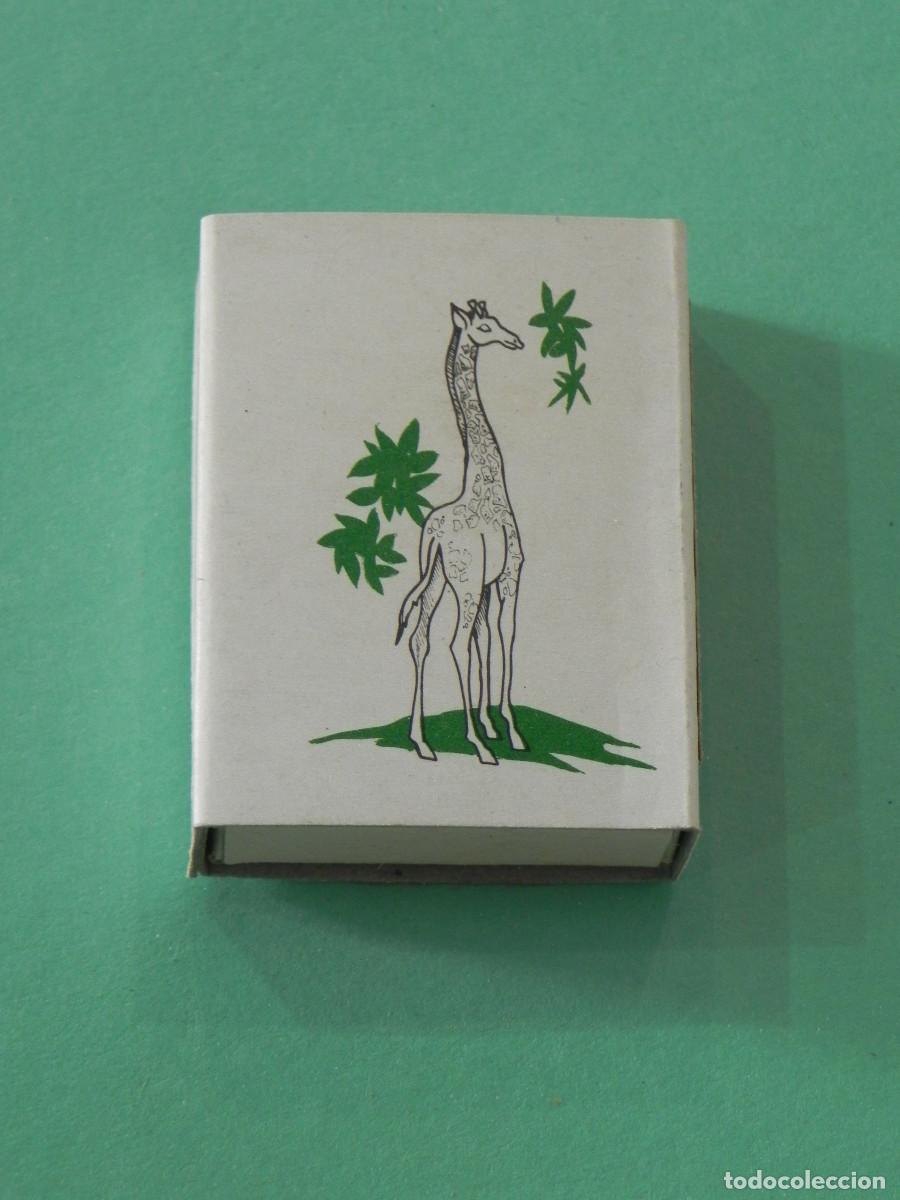 Cajas de cerillas: Caja de Cerillas, Jirafa. - Foto 1