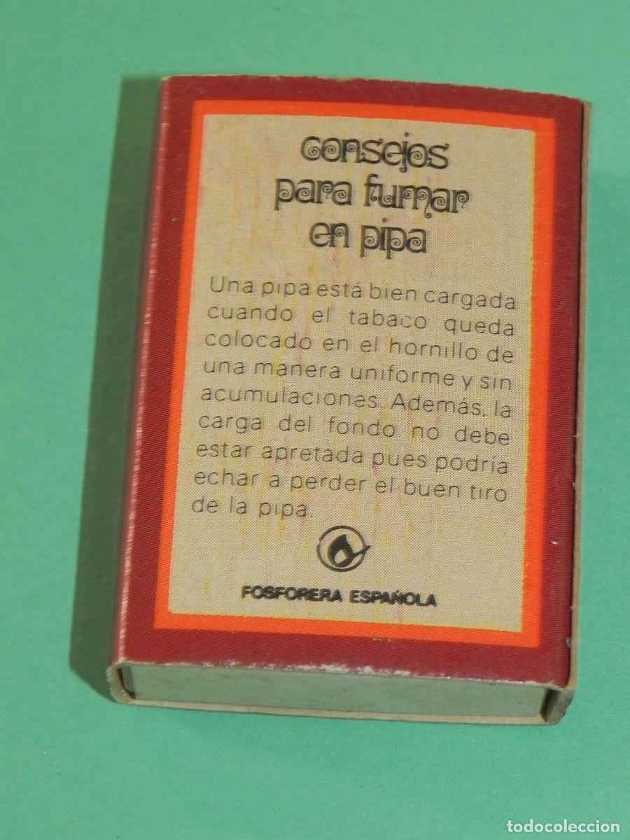 Cajas de cerillas: Caja de Cerillas, Consejo de como cargar la Pipa. - Foto 2