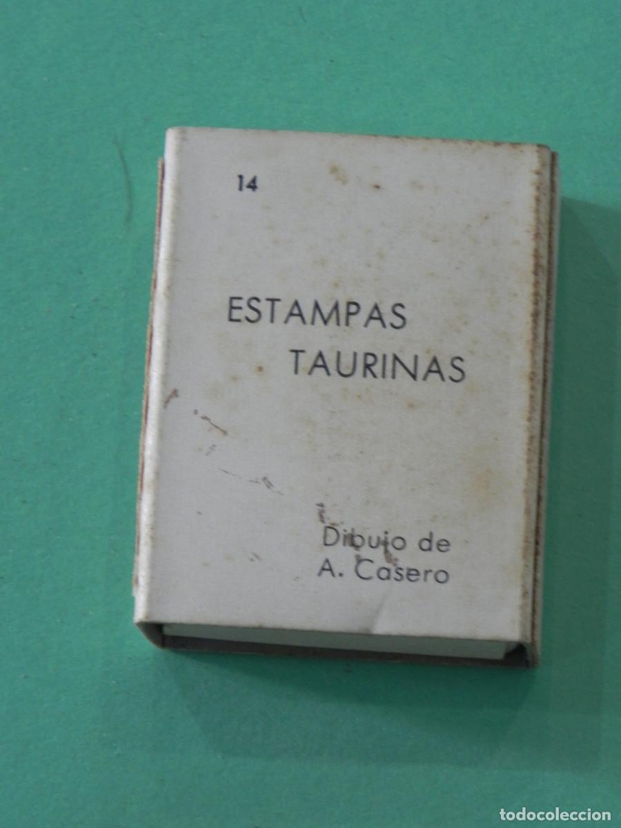 Cajas de cerillas: Caja de Cerillas, Estampas Taurinas 14. - Foto 2