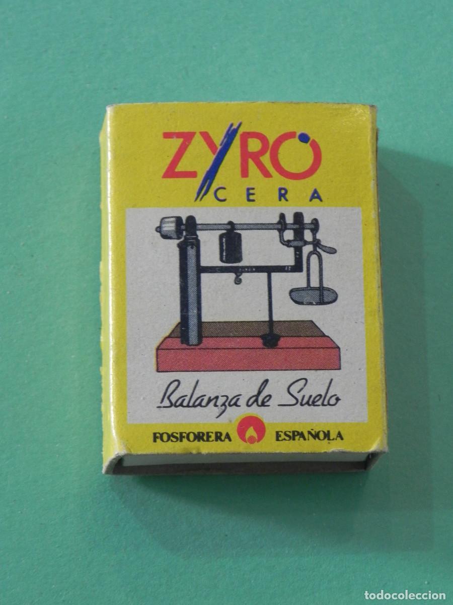 Cajas de cerillas: Caja de Cerillas, Balanza de Suelo. - Foto 1