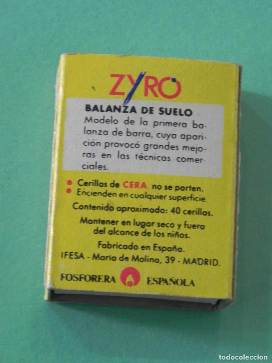 Cajas de cerillas: Caja de Cerillas, Balanza de Suelo. - Foto 2