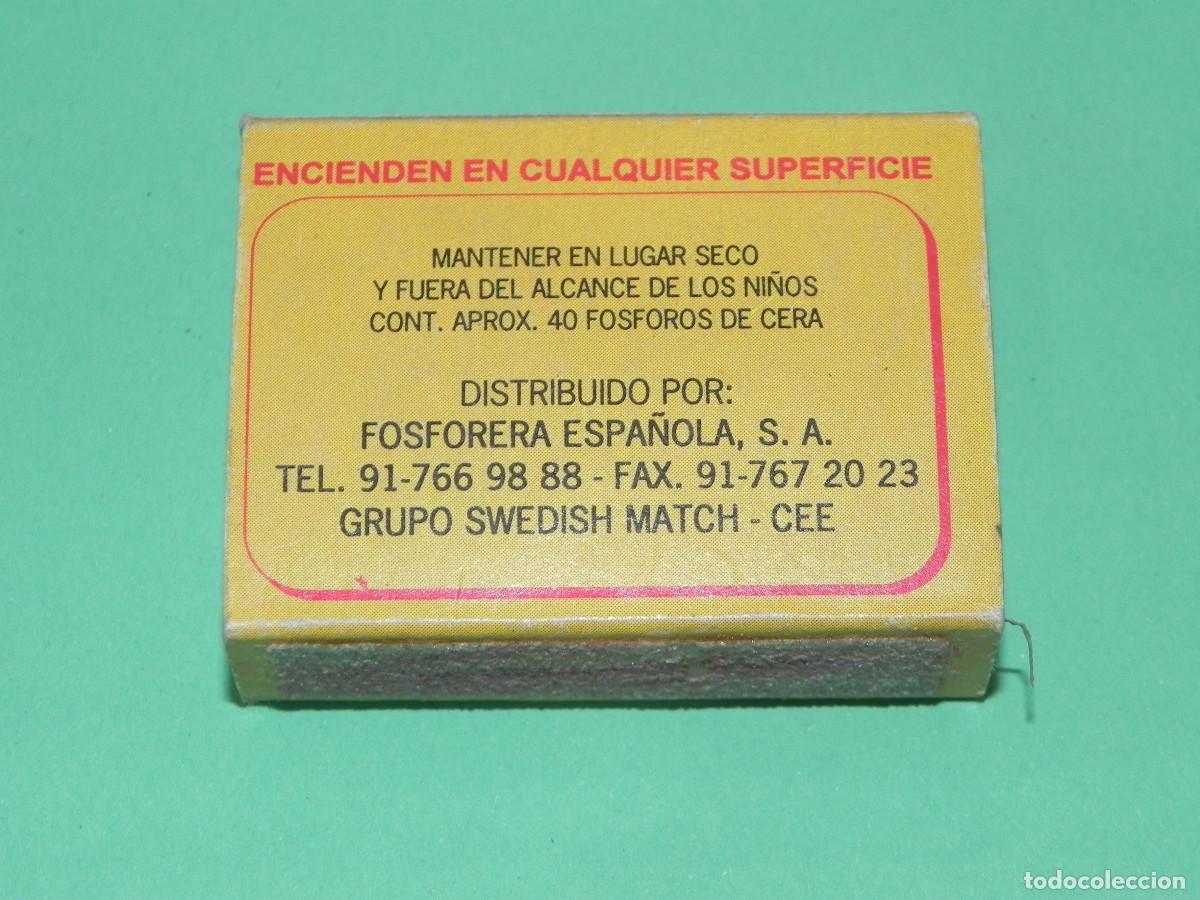 Cajas de cerillas: Caja de Cerillas, Tres Estrellas. - Foto 2