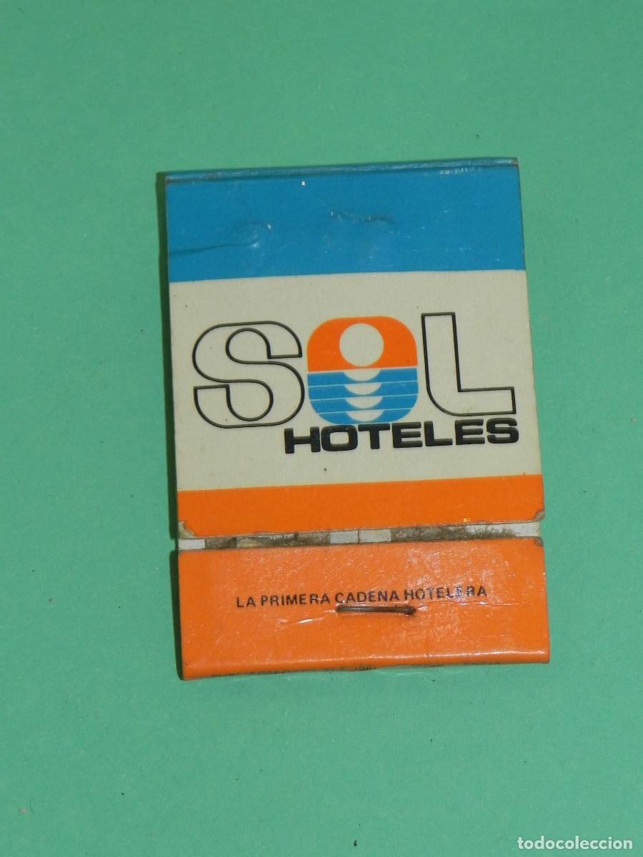Cajas de cerillas: Caja de Cerillas, Sol Hoteles. - Foto 1