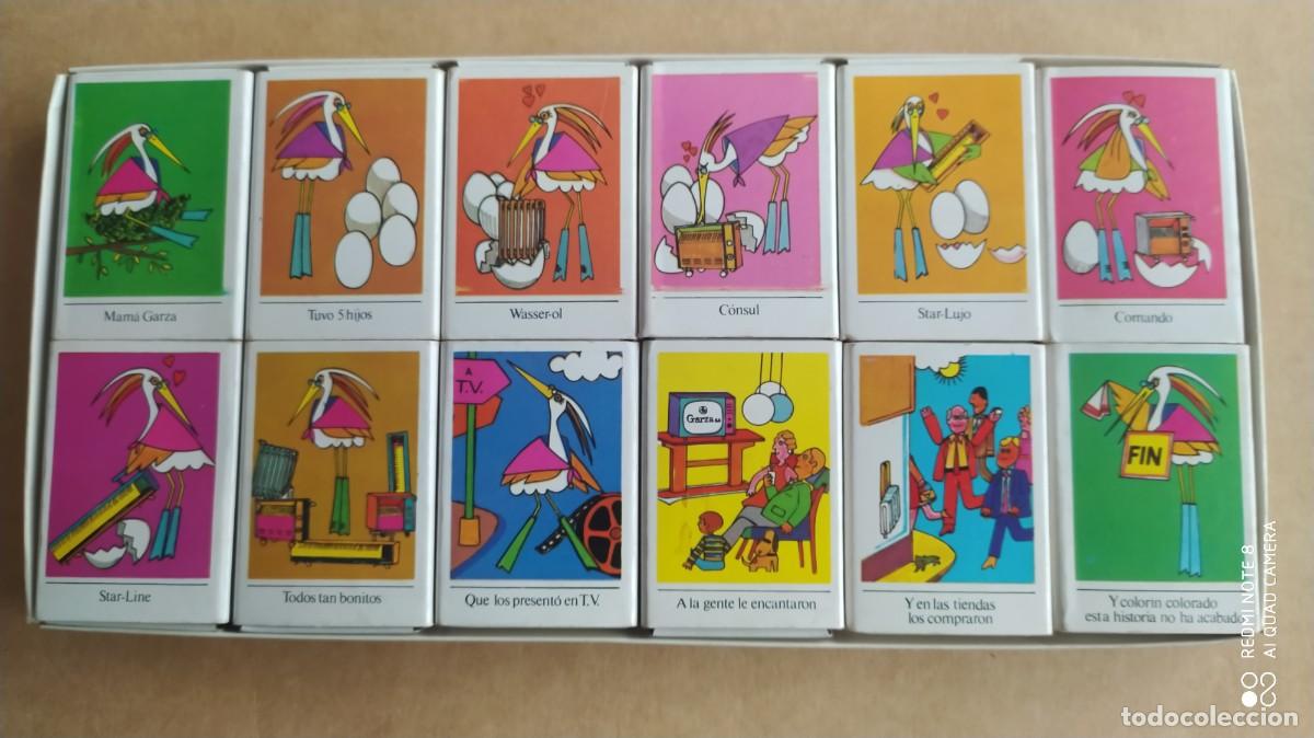 Cajas de cerillas: CERILLAS GARZA COMPLETA - Foto 1