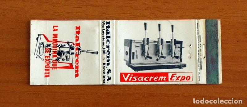 Bo&icirc;tes d'Allumettes: Carterita de cerillas - Italcrem - Visacrem - Barcelona - General Fosforera