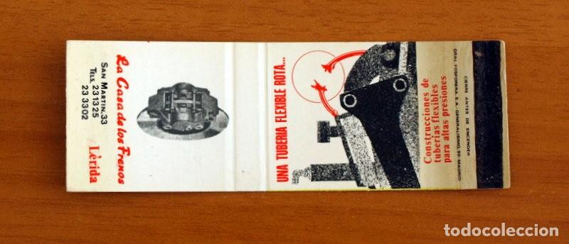 Matchboxes: Carterita de cerillas - La Casa de los Frenos - LLeida - General Fosforera