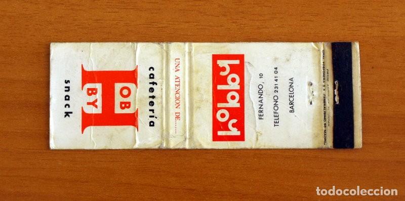 Matchboxes: Carterita de cerillas - Cafeter&iacute;a Snack Hobby - Barcelona - General Fosforera