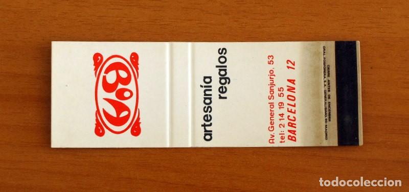 Matchboxes: Carterita de cerillas - Artesan&iacute;a Regalos Boa - Barcelona - General Fosforera
