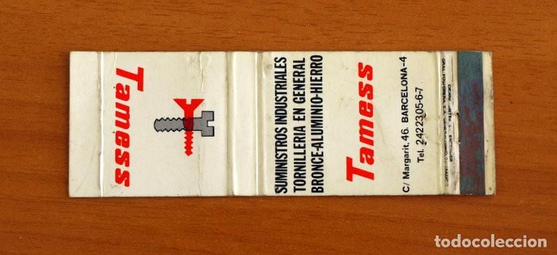 Matchboxes: Carterita de cerillas - Suministros Industriales Tamess - Barcelona - General Fosforera