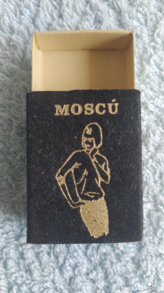 Matchboxes: CERILLAS MOSCU PRENDAS DE VESTIR VALENCIA FUNDA ACERTIOPELADA