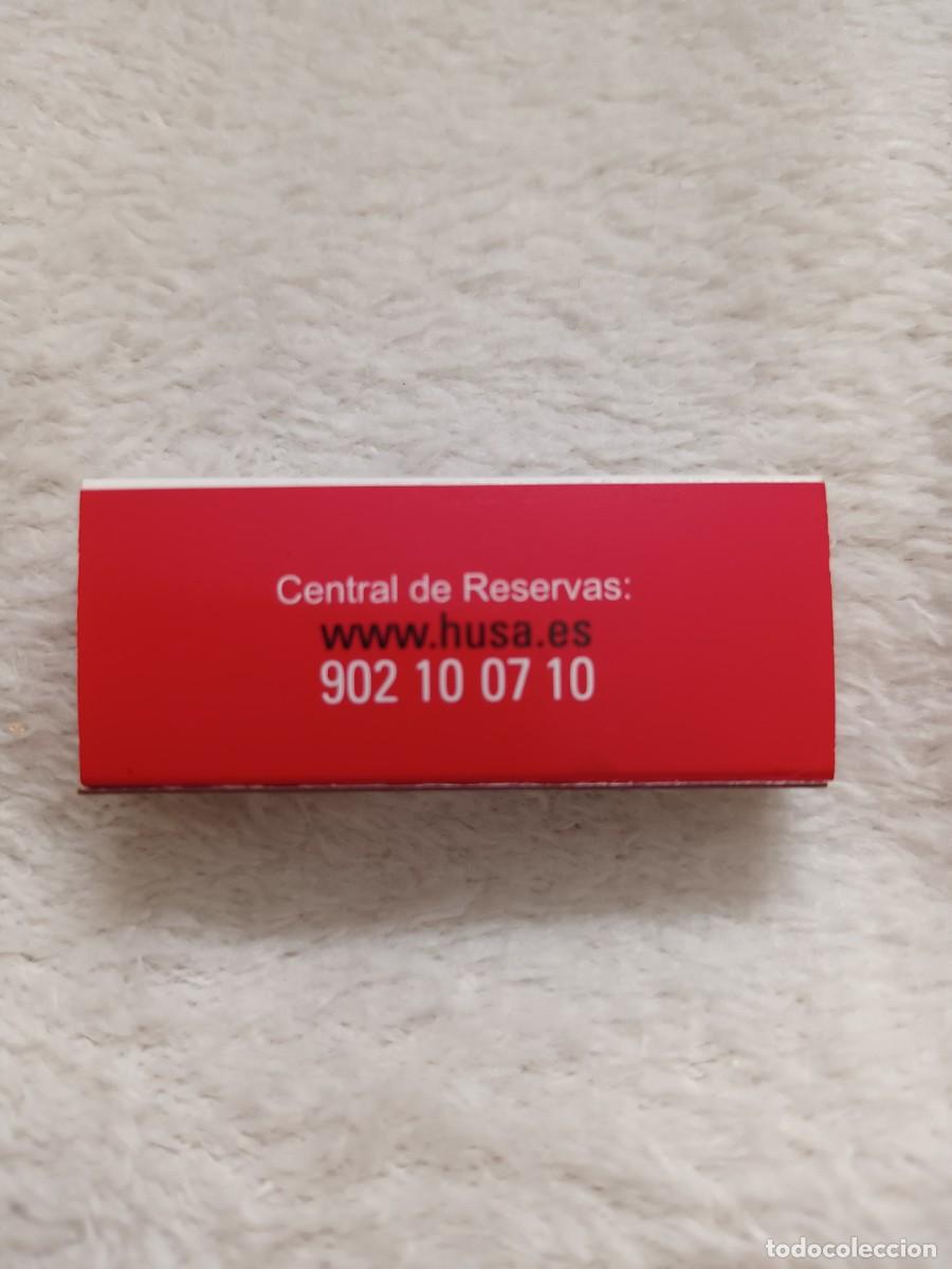 Cajas de cerillas: CAJA DE CERILLAS HUSA HOTELES - Foto 2