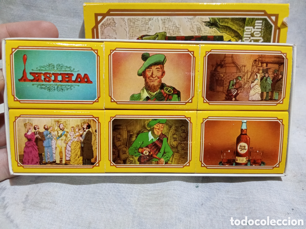 Cajas de cerillas: CAJA DE CERILLAS WHISKY LONG JOHN - Foto 2
