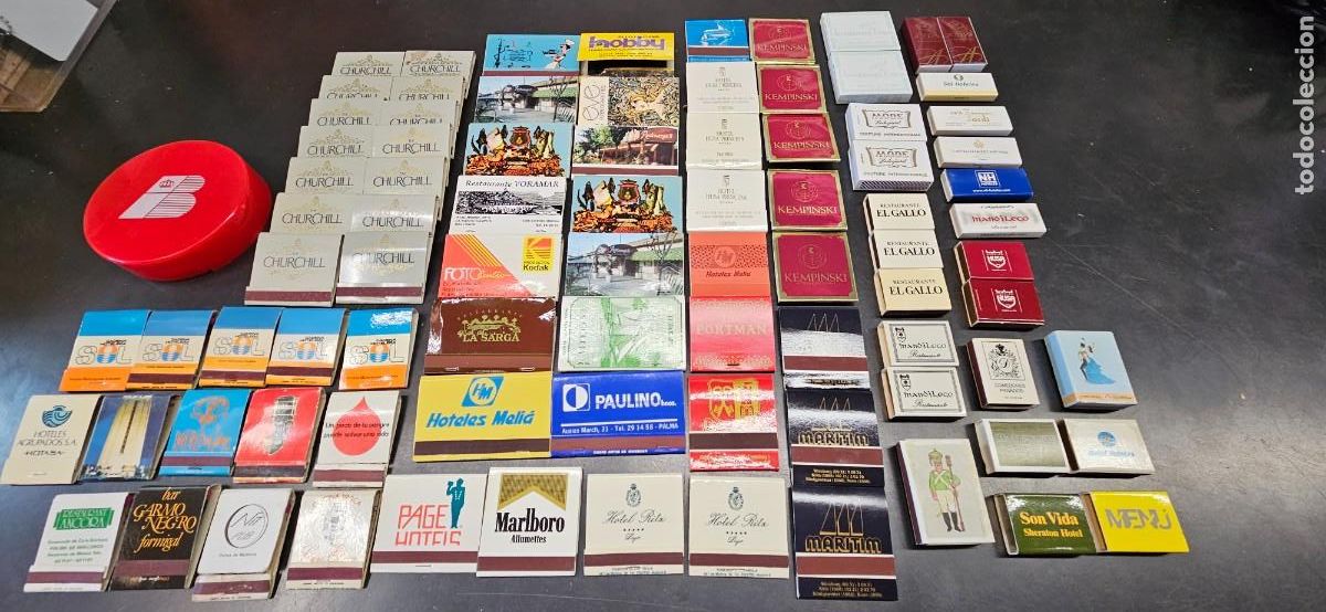 Cajas de cerillas: lote 87 cajas de cerillas - Foto 1