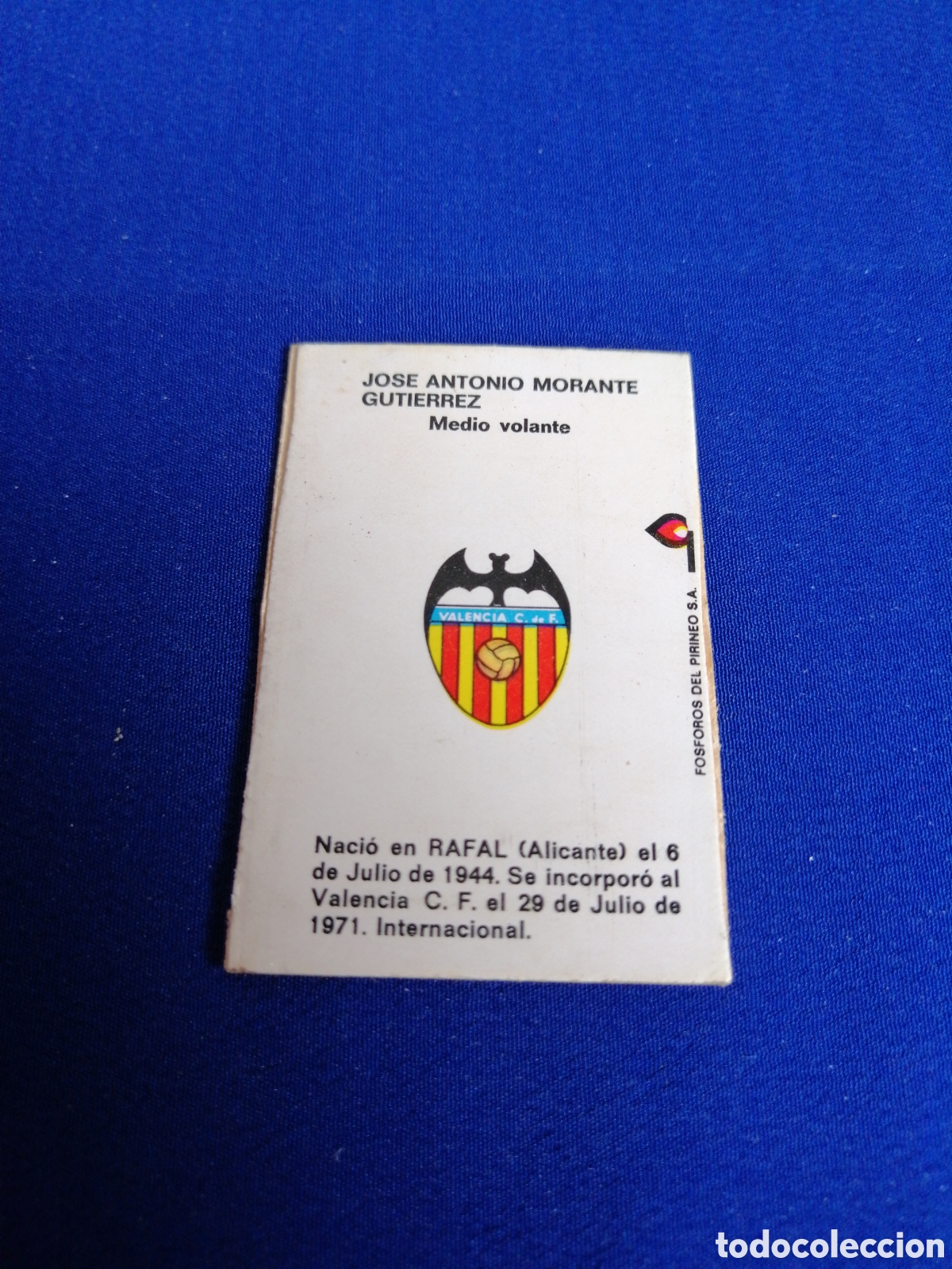 Cajas de cerillas: VALENCIA CF - LICO - Foto 2