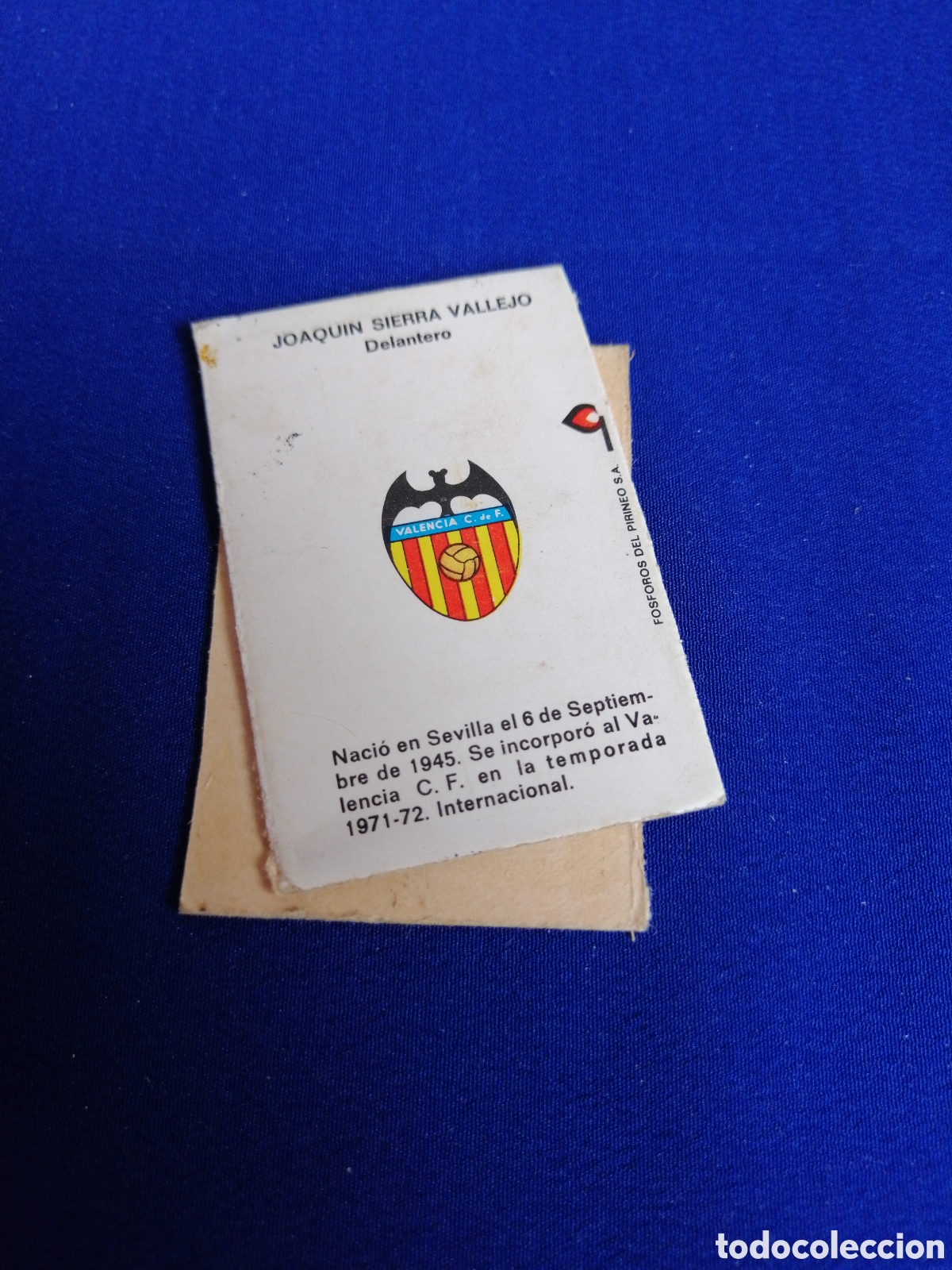 Cajas de cerillas: VALENCIA CF - QUINO - Foto 2