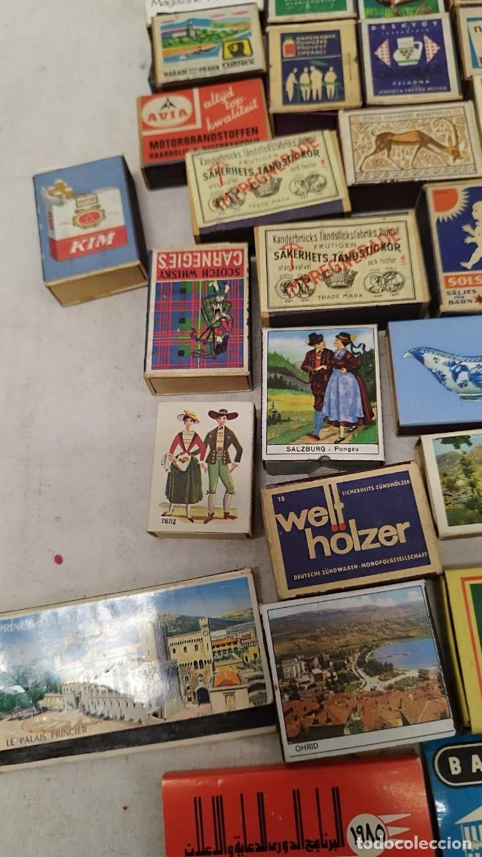 Cajas de cerillas: Lote de 37 cajas de cerillas,variadas - Foto 3