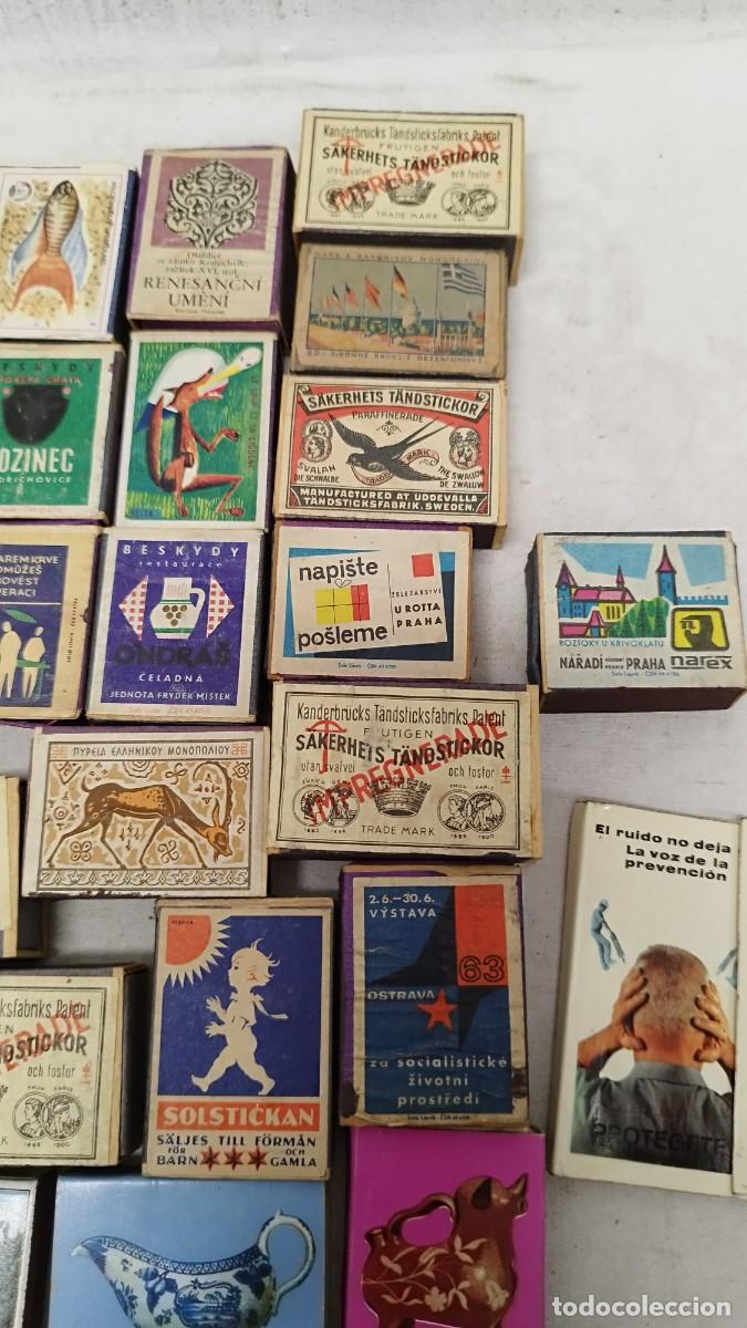 Cajas de cerillas: Lote de 37 cajas de cerillas,variadas - Foto 5