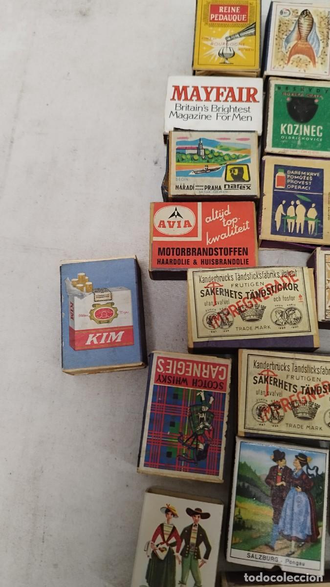 Cajas de cerillas: Lote de 37 cajas de cerillas,variadas - Foto 7