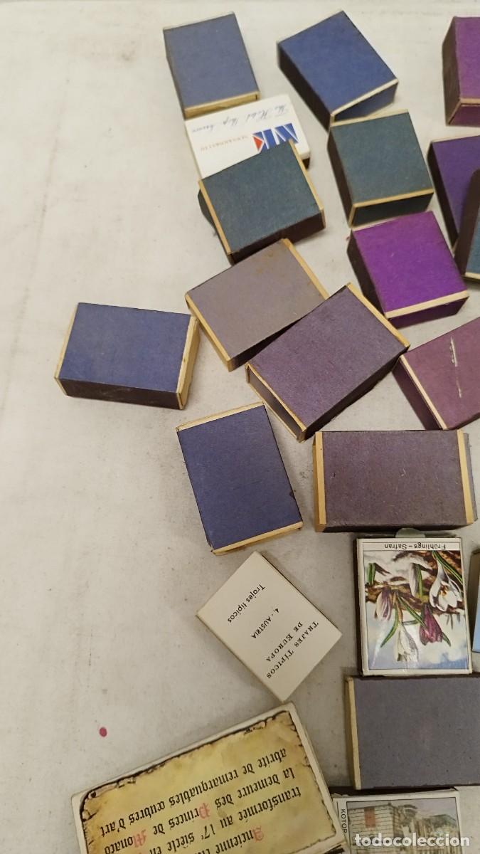 Cajas de cerillas: Lote de 37 cajas de cerillas,variadas - Foto 9