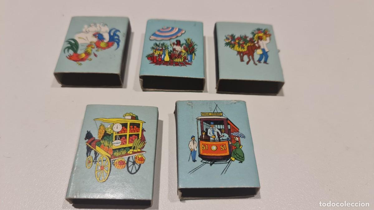 Cajas de cerillas: 5 cajas de cerillas de Venezuela - Foto 1