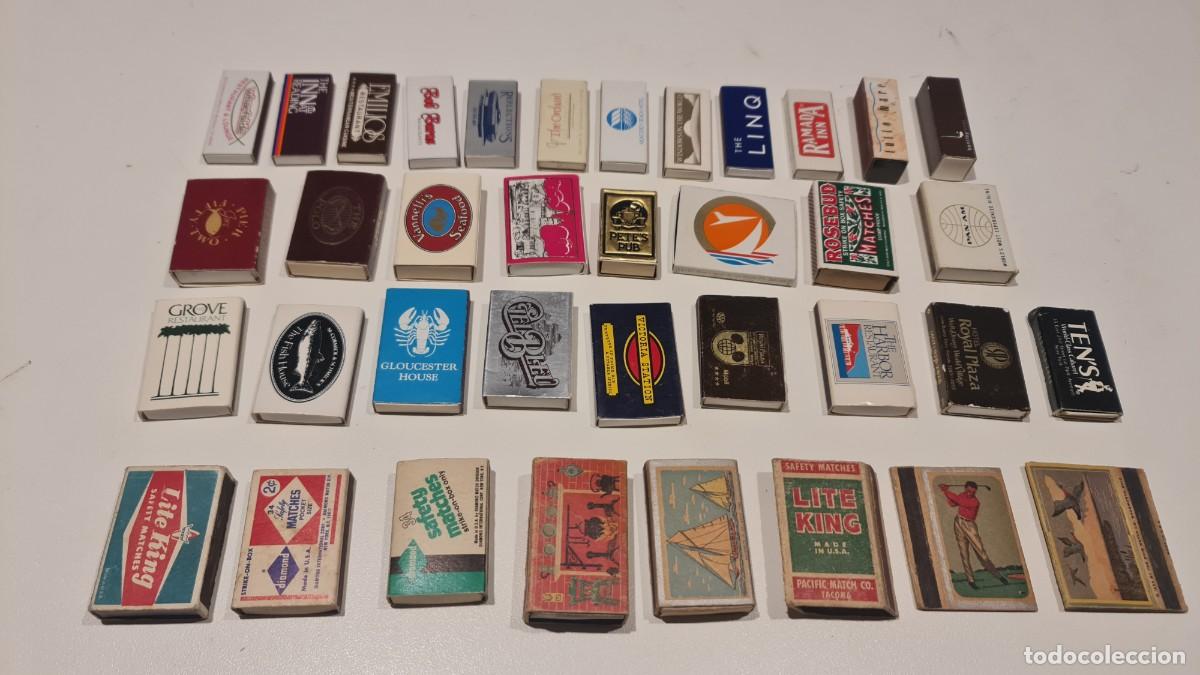 Cajas de cerillas: 39 cajas de cerillas de USA - Foto 1