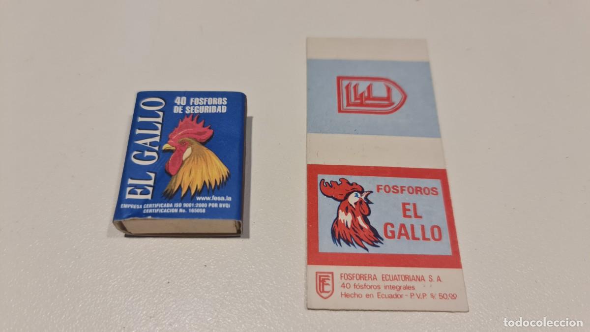Cajas de cerillas: 2 cajas de cerillas de Ecuador - Foto 1