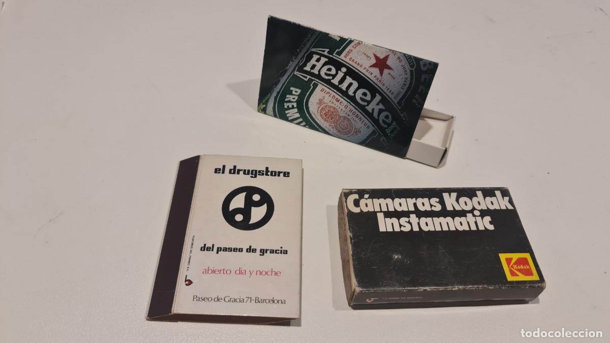 Cajas de cerillas: 3 cajas grandes de publicidad - Foto 2