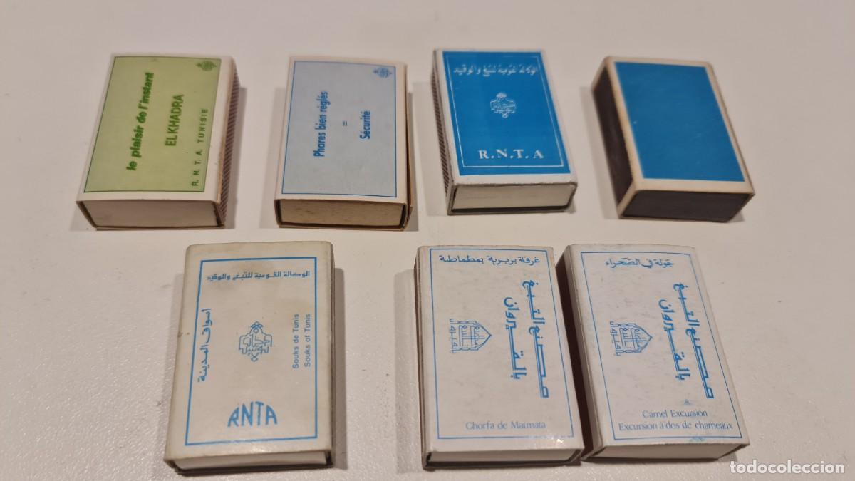 Cajas de cerillas: 7 cajas de cerillas de Tunez - Foto 2