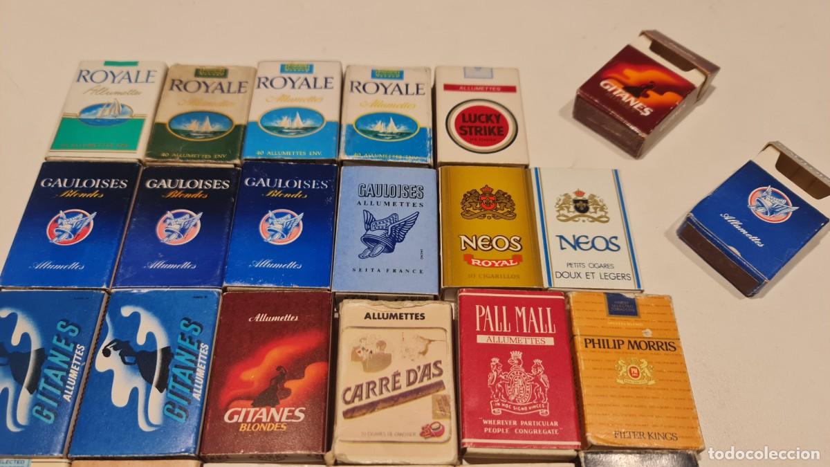 Cajas de cerillas: 26 cajas de cerillas. Tabaco. Francia. - Foto 2