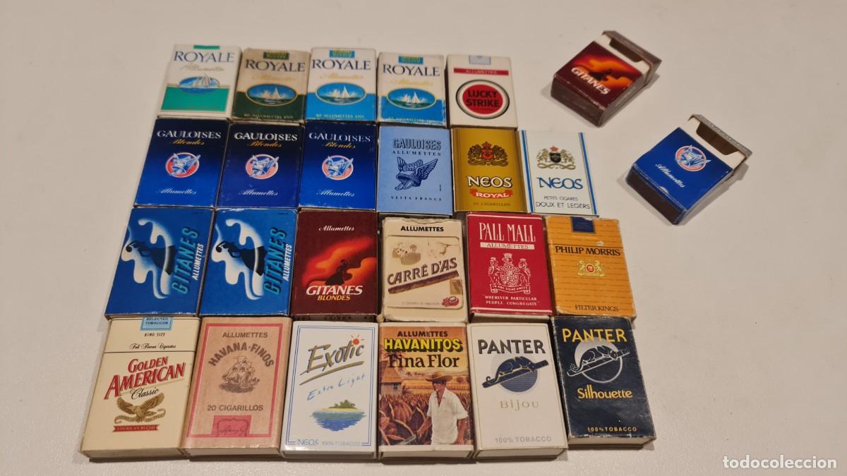 Cajas de cerillas: 26 cajas de cerillas. Tabaco. Francia. - Foto 1