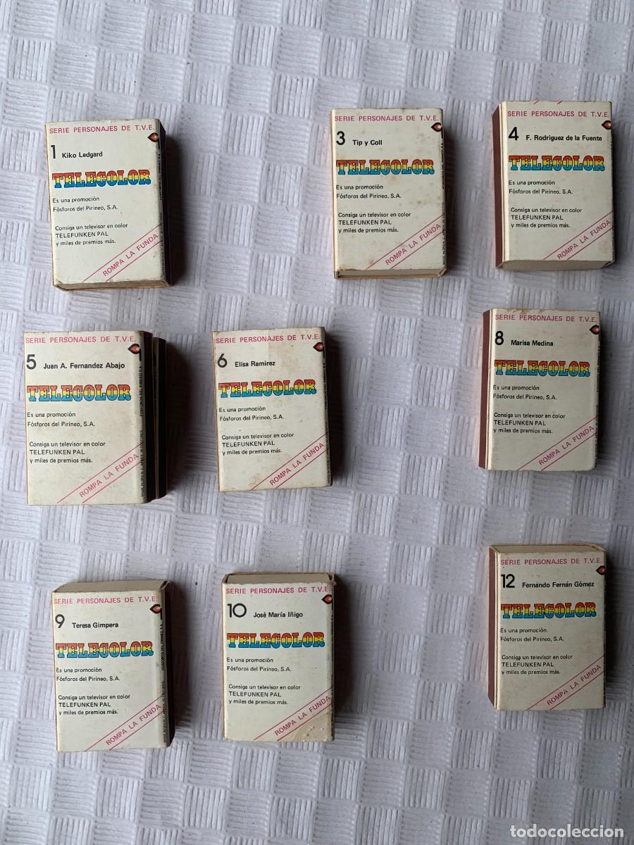 Cajas de cerillas: Cajas de cerilla Telecolor - Foto 2