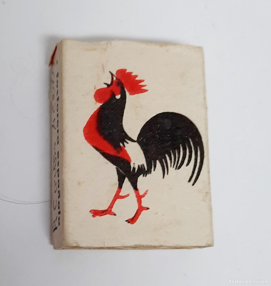 Cajas de cerillas: Caja de cerillas el gallo - Foto 1