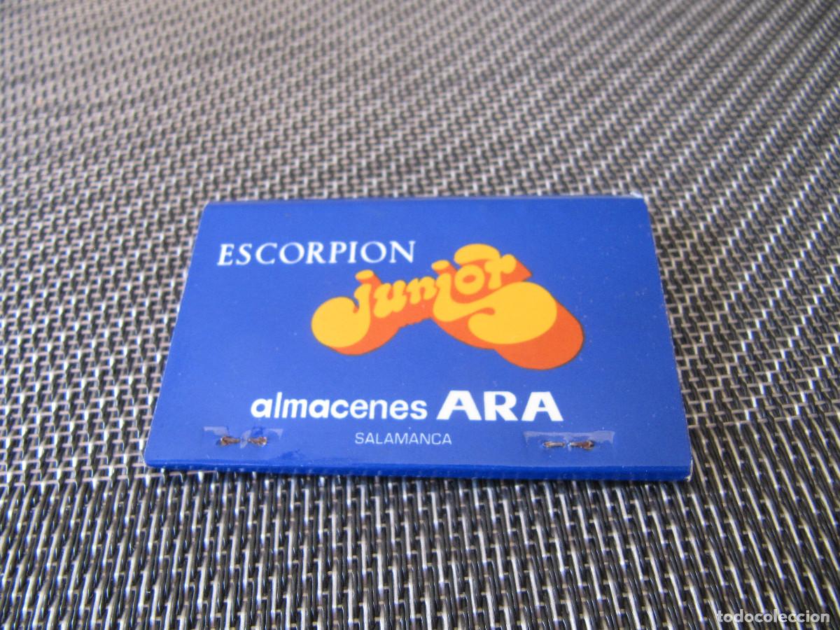 Cajas de cerillas: ALMACENES ARA ESCORPION JUNIOR SALAMANCA - Foto 2