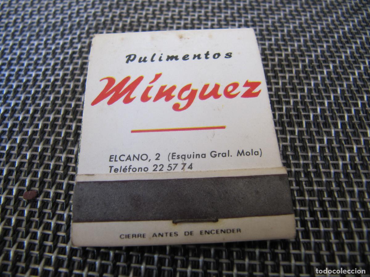 Cajas de cerillas: PULIMENTOS MINGUEZ SALAMANCA - Foto 1