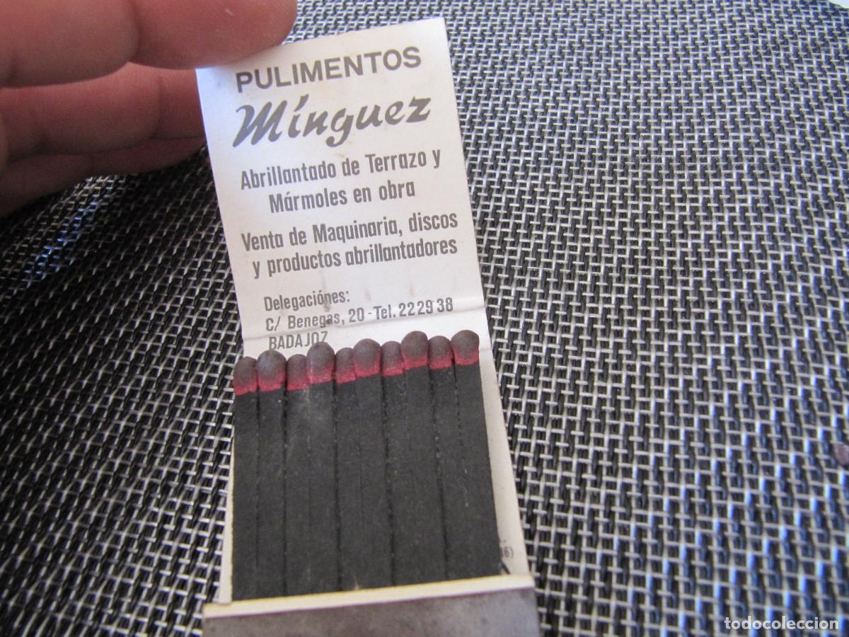 Cajas de cerillas: PULIMENTOS MINGUEZ SALAMANCA - Foto 3