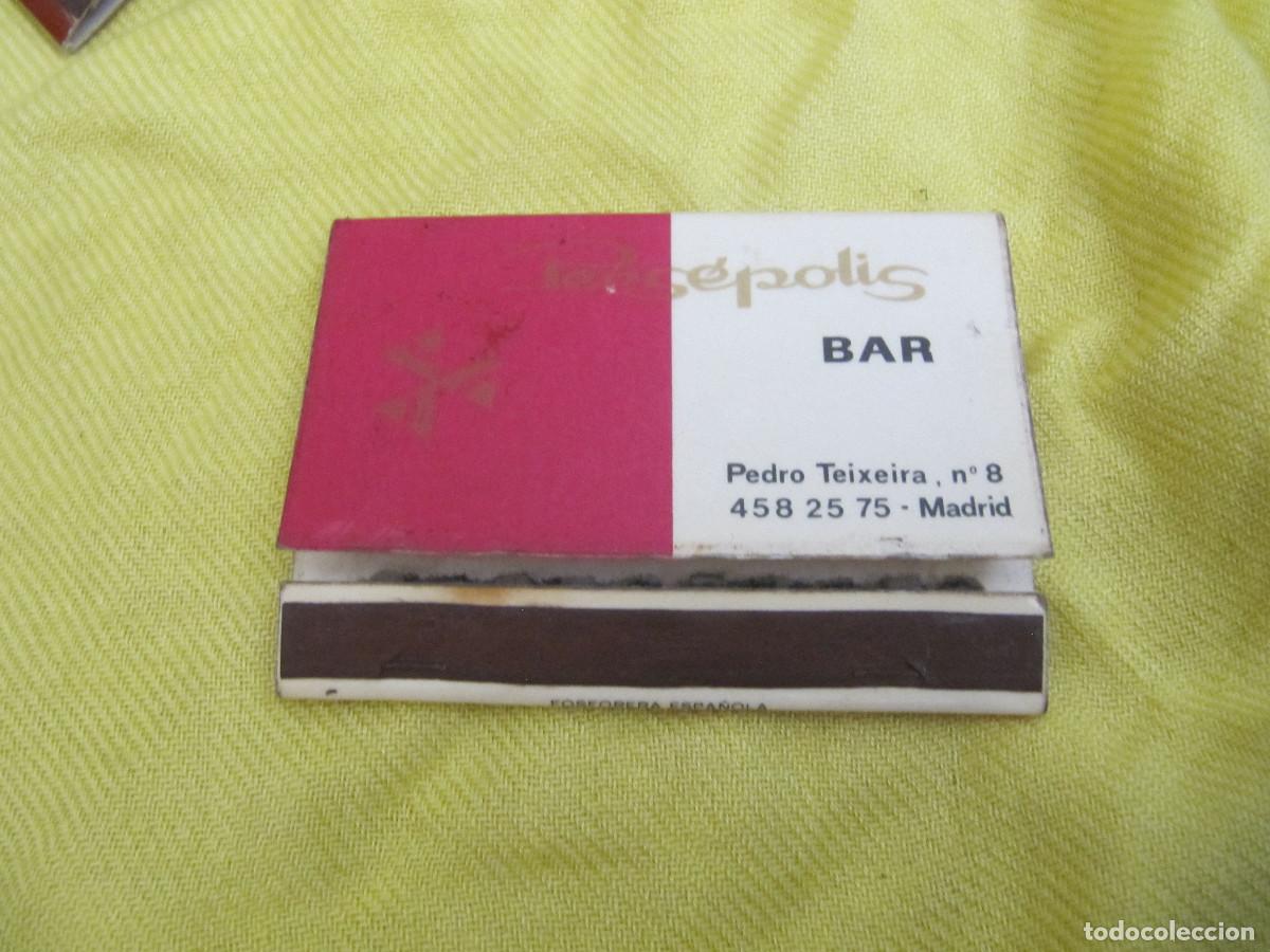 Cajas de cerillas: BAR PERSEPOLIS MADRID - Foto 1