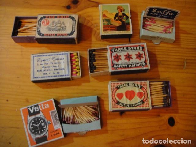 Cajas de cerillas: 6 cajas de cerillas extranjeras - con las cerillas - Foto 2