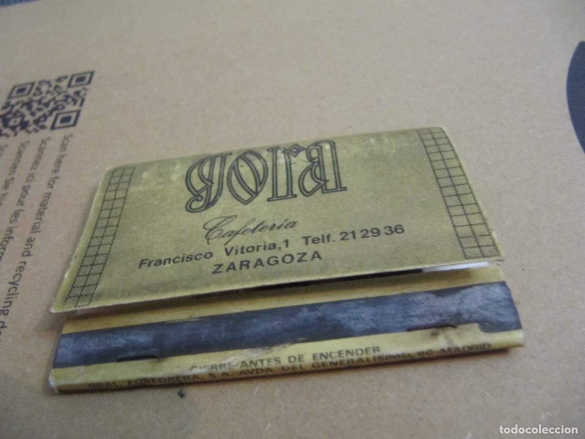 Cajas de cerillas: CAFETERIA JOTA ZARAGOZA - Foto 1