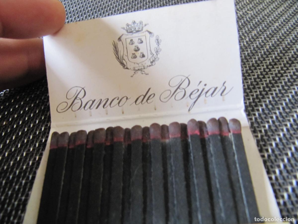 Cajas de cerillas: CAJA DE CERILLAS COMPLETA BANCO DE BEJAR - Foto 1
