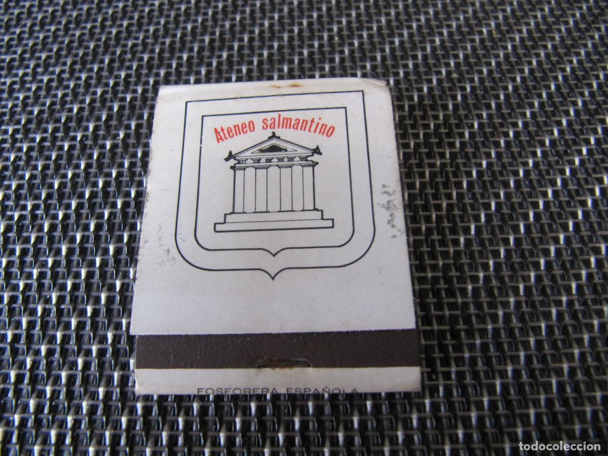 Cajas de cerillas: ATENEO SALMANTINO-COMPLETA - Foto 1